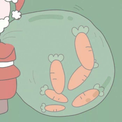 新款圣诞节头像情侣卡通可爱图片