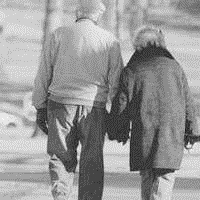 情侣头像一对两张老人