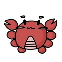 螃蟹卡通头像
